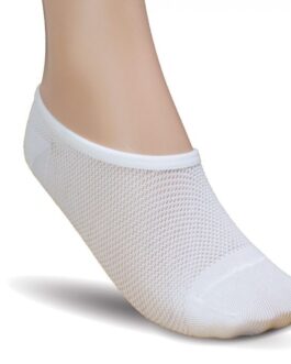 SILKY DANCE Trainer liners 3pp WHT